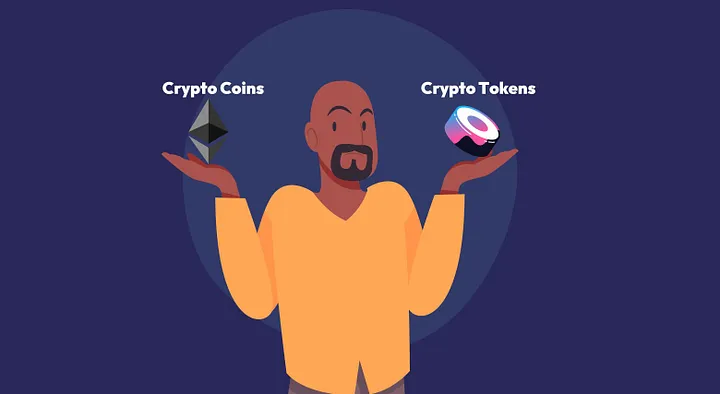 Crypto Coins vs Crypto Tokens